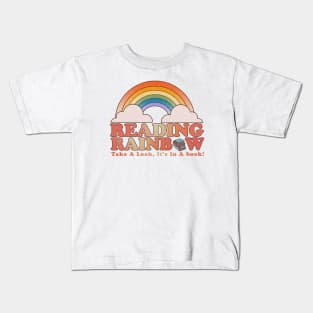 Reading Rainbow  - take a look, it's in a book! Kids T-Shirt